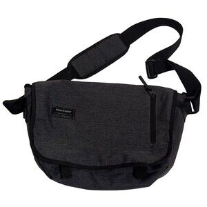 Swiss Gear Laptop Padded Messenger Bag with Adjustable Straps Dark Gray